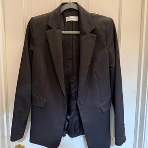 Mango Black Blazer Jacket